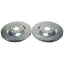 PowerStop Evolution Drilled Slotted Rotors Pair Front For Chevrolet Tahoe