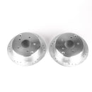 PowerStop Evolution Drilled Slotted Rotors Pair Rear For Pontiac GTO