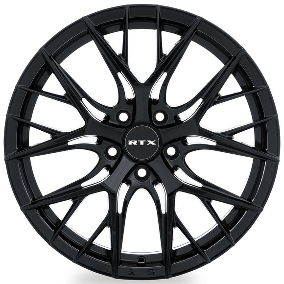 20x8.5 RTX Valkyrie Gloss Black 5x114.3 ET38 wheel/rim