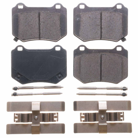 PowerStop Z17 Evolution Ceramic Brake Pads With Hardware