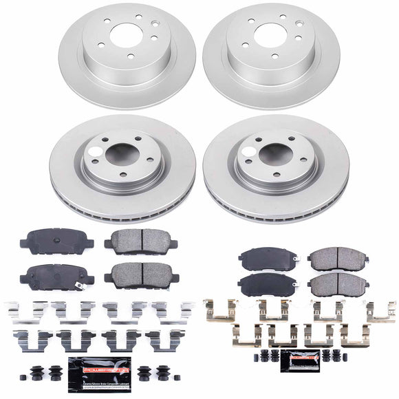 Z23 Daily Driver Premium Carbon-Fiber Ceramic Brake Pad and Fully Coated Rotor K