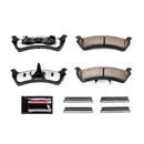 PowerStop Z36 Truck And Tow Carbon-Fiber Ceramic Brake Pads With Hardware