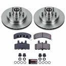 PowerStop OE Stock Replacement Low-Dust Ceramic Brake Pad and Rotor Kit