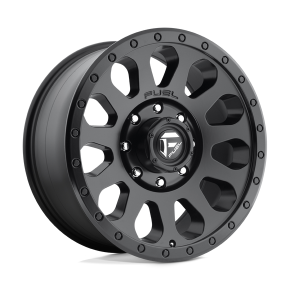 20x9 Fuel Off-Road D579 Vector Matte Black 8x165.1 ET1 CB125.1 Wheel Rim