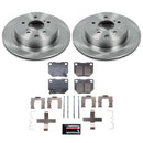 PowerStop OE Stock Replacement Low-Dust Ceramic Brake Pad and Rotor Kit