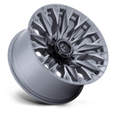20x9 Fuel Off-Road D806 Flame Platinum 8x170 ET1 CB125.1 Wheel Rim