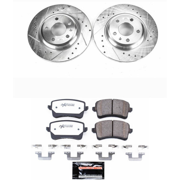 PowerStop Z26 Street Performance Ceramic Brake Pad and Drilled & Slotted Rotor K