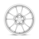 18X9.5 Motegi MR152 SS5 Hyper Silver 5X100 ET40 wheel/rim