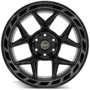 4Play Gen3 4P55 20x10 Black Brushed Face Tinted Wheel 6x135 ET-18 CB106.1
