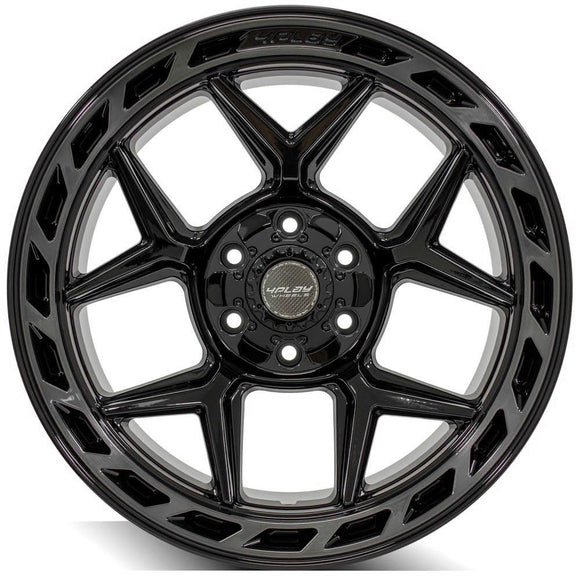 4Play Gen3 4P55 20x10 Black Brushed Face Tinted Wheel 6x135 ET-18 CB106.1