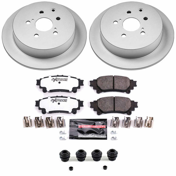 Z36 Truck & Tow Premium Carbon-Fiber Ceramic Brake Pad and Fully Coated Rotor Ki