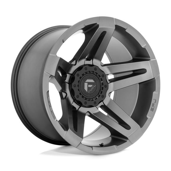 20x9 Fuel Off-Road D764 SFJ Matte Gun Metal Wheel 6x135 6x139.7 ET1 CB106.1