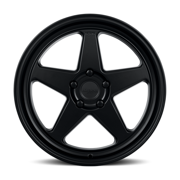 Katana KR03 Matte Black 5x114.3 ET40 CB73.1 Wheel Rim