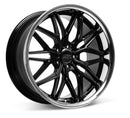 20x8.5 XXR 586 Black Chrome Lip Wheel 5x120 ET35 CB73.1