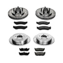 PowerStop Z23 Daily Driver Carbon-Fiber Ceramic Brake Pad and Drilled & Slotted
