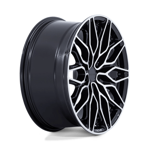 20X10.5 Niche NC277 Calabria 5 Gloss Black Machined 5x114.3 ET40 Wheel Rim
