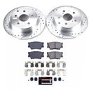 PowerStop Z23 Daily Driver Carbon-Fiber Ceramic Brake Pad and Drilled & Slotted