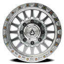 17x9 Arena Wheel Trophy Gloss Silver Machined Wheel 8x170 ET0 CB125.1