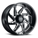 20x10 Ultra 230BM Gloss Black Milled 6x135 6x139.7 6x5.5 ET-25 Wheel Rim-2