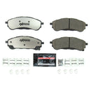 PowerStop Z36 Truck And Tow Carbon-Fiber Ceramic Brake Pads With Hardware