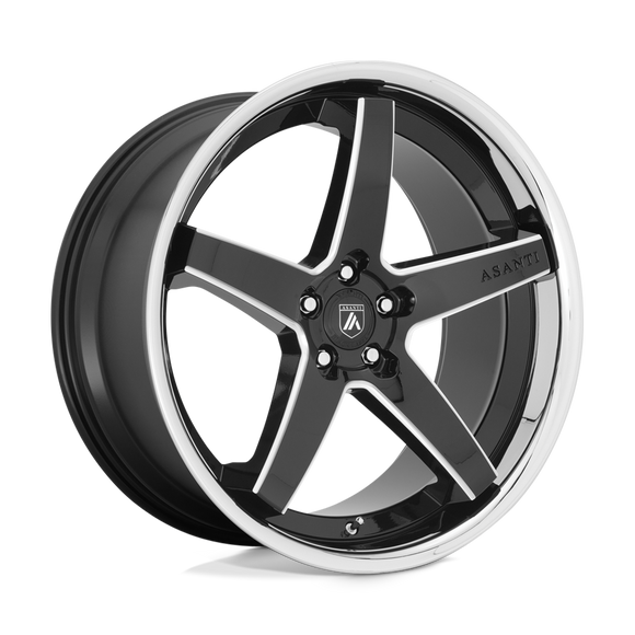 20X9 Asanti Black ABL31 REGAL G-BLK MILL CHR LP 5X120 ET35 wheel/rim