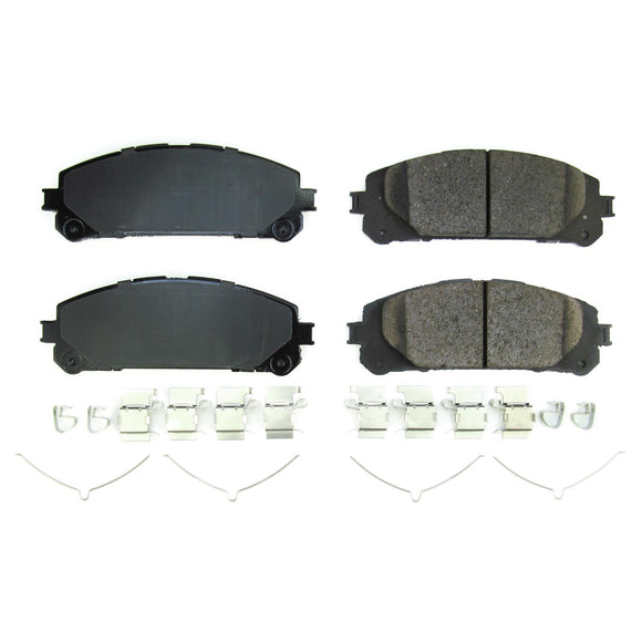 PowerStop Z17 Evolution Ceramic Brake Pads With Hardware