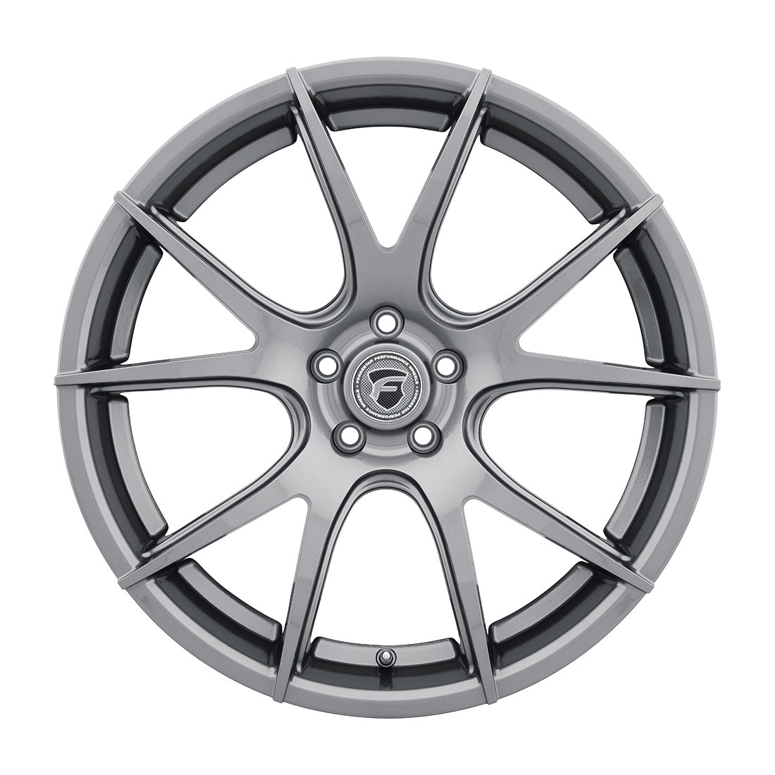 19x9.5 Forgestar CF5V Gloss Anthracite 5x114.3 5x4.5 ET29 Wheel Rim - 0