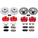 PowerStop Z23 Daily Driver Carbon-Fiber Ceramic Pads Drilled & Slotted Rotor & C