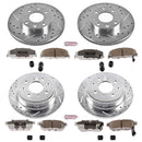 PowerStop Z26 Street Performance Ceramic Brake Pad and Drilled & Slotted Rotor K