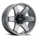 17x9 Raceline 942GS Grey 5x114.3 5x4.5 ET0 Wheel Rim