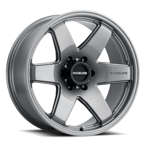 17x9 Raceline 942GS Grey 5x114.3 5x4.5 ET0 Wheel Rim