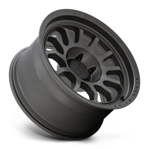 17X9.5 Black Rhino RAPID Matte Brushed Gunmetal 5X127 ET-18 wheel/rim