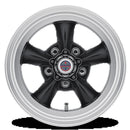 15X4.5 American Racing Torq Thrust D Black Wheel/Rim 5x120.65 15-4.5 ET-15
