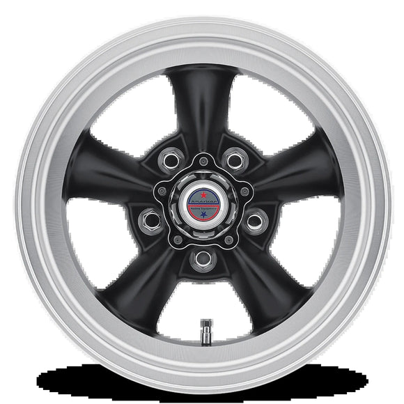 15X4.5 American Racing Torq Thrust D Black Wheel/Rim 5x120.65 15-4.5 ET-15