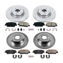 PowerStop Z23 Daily Driver Carbon-Fiber Ceramic Brake Pad and Drilled & Slotted