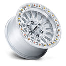 20X9 KMC KM552 IMS Gloss Silver W/ Machined Face 8x165.1 ET0 Wheel Rim