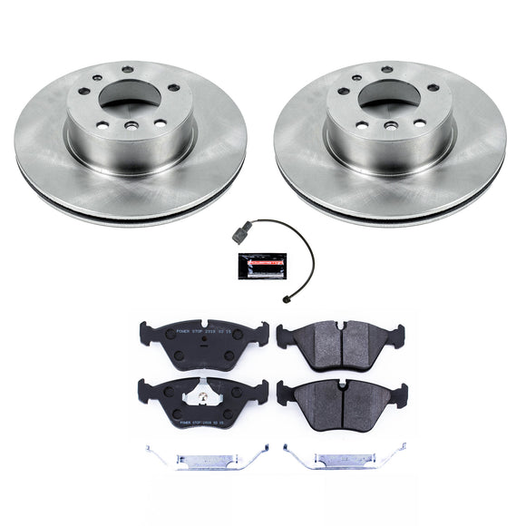 PowerStop Track Day Spec High-Performance Brake Pad and Rotor Kit