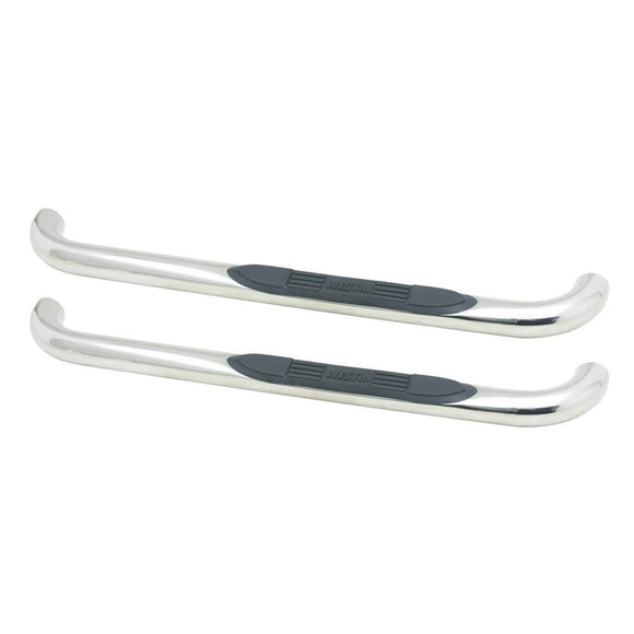 Westin E-Series 3 Nerf Step Bars Polished Polished Stainless Steel 23-3540