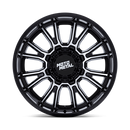 22x9 Moto Metal MO810 Legacy Gloss Black Machined 8x165.1 ET1 Wheel