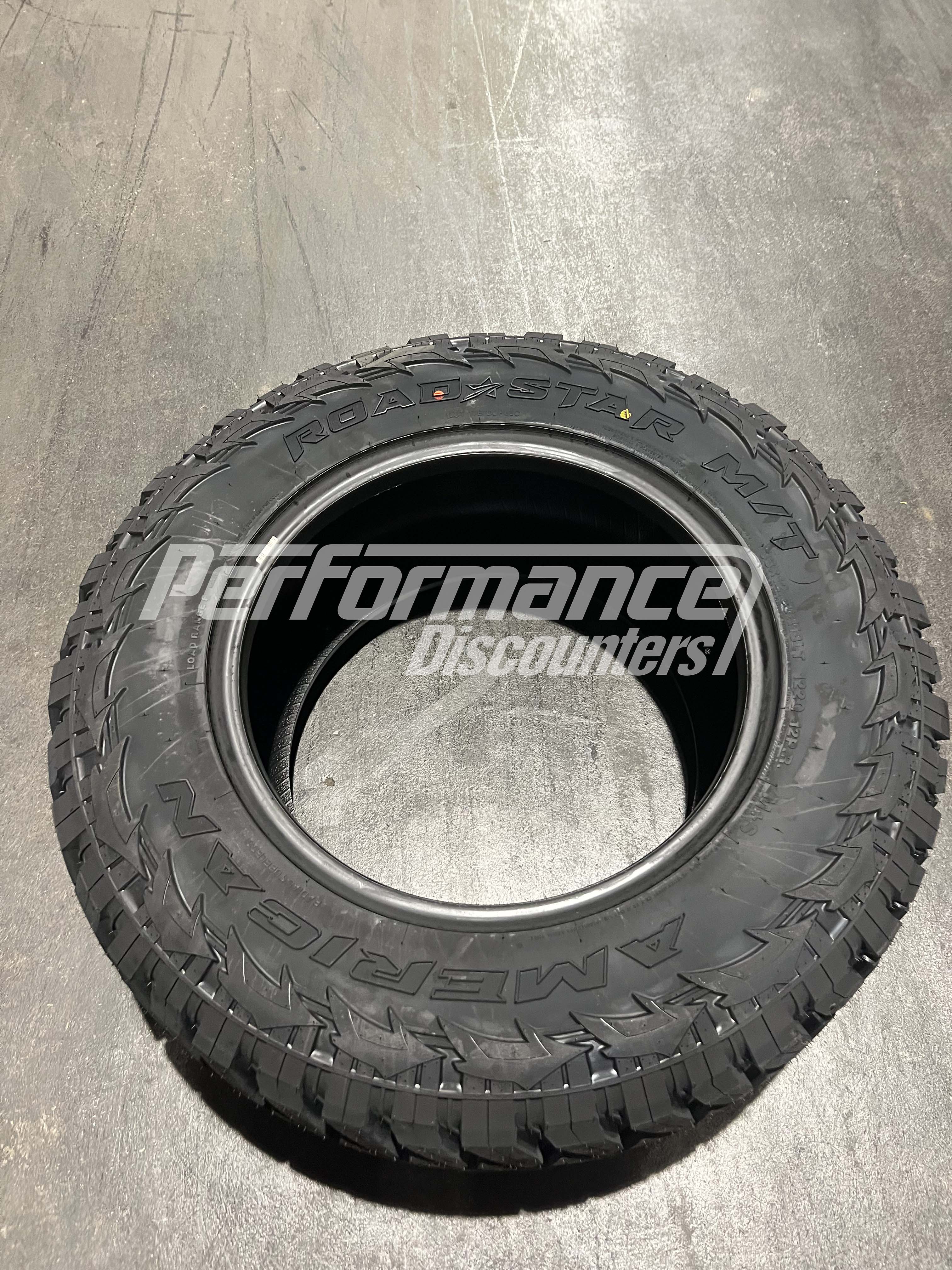 American Roadstar M/T Tire(s) 33X12.50R18 122Q LRF 33 12.50 18 3312.5018