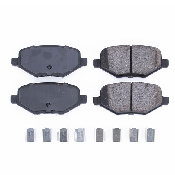 PowerStop Z17 Evolution Ceramic Brake Pads With Hardware