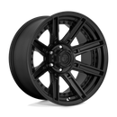 20x10 Fuel Off-Road D709 Rogue Matte Black 6x139.7 ET-18 CB106.1 Wheel Rim