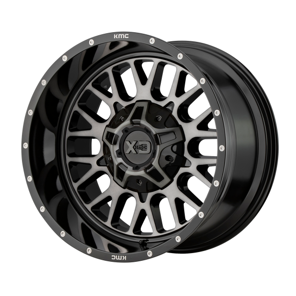 20X9 XD Series XD842 SNARE Gloss Black Gray Tint 8X165.1 ET18 wheel/rim