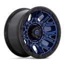 20X9 Fuel 1PC D827 Traction Blue 5X127 5X5 ET1 Wheel Rim
