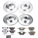 PowerStop Z26 Street Performance Ceramic Brake Pad and Drilled & Slotted Rotor K