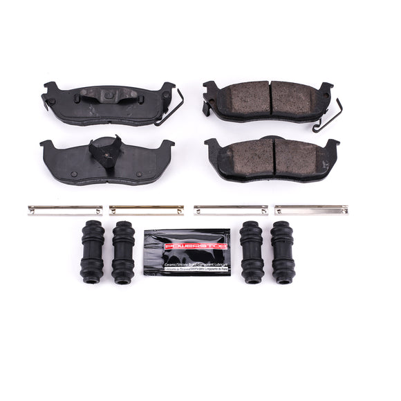 PowerStop Z23 Evolution Sport Carbon-Fiber Brake Pads With Hardware