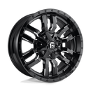 18x9 Fuel Off-Road D595 Sledge Gloss Black Milled 6x135 ET-12 CB106.1 Wheel Rim