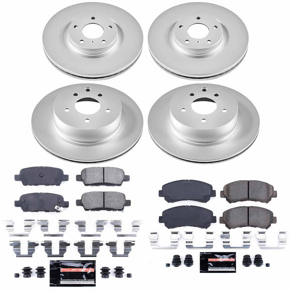 Z23 Daily Driver Premium Carbon-Fiber Ceramic Brake Pad and Fully Coated Rotor K