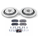 PowerStop Z23 Daily Driver Carbon-Fiber Ceramic Brake Pad and Drilled & Slotted