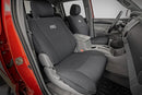 Rough Country Seat covers Front and Rear Crew Cab For Toyota Tacoma 05-15